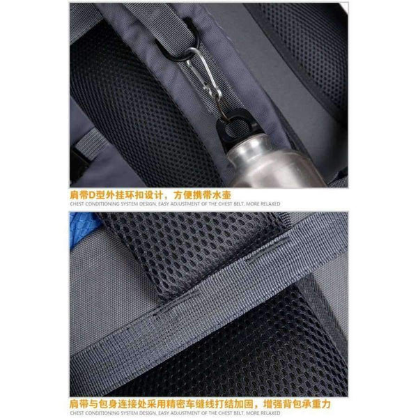 Planet Gates Black / Other Bag Outdoor Travel Sport Backpack Hiking Mountaineering Bag Waterproof knapsack Free Shipping 85+5L