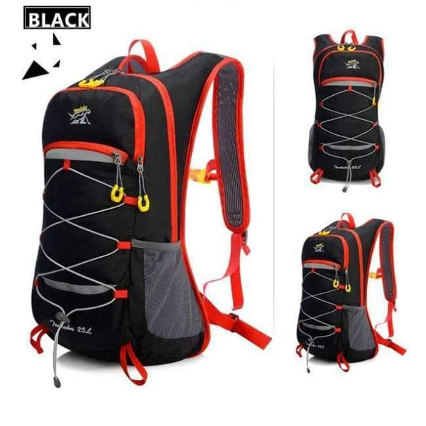 Planet Gates black / Other Riding Cycling Backpack 25L Waterproof Camping Backpacks  Nylon Sports Bag For Bicycle Light Men Women Travel Bags WX026