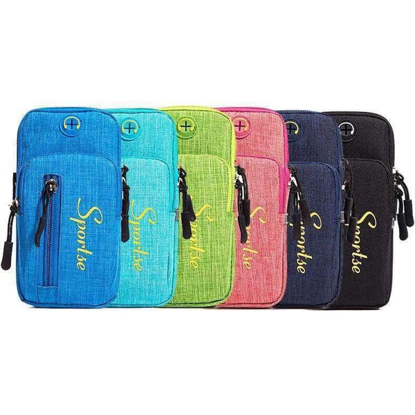 Planet Gates Black Outdoor arm bag Gym Sports Armbands Running Phone holder case arm/wirst bag for iPhone 6/6s/7plus/8/X s8/s9 plus