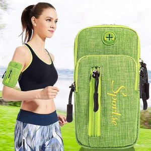 Planet Gates Black Outdoor arm bag Gym Sports Armbands Running Phone holder case arm/wirst bag for iPhone 6/6s/7plus/8/X s8/s9 plus