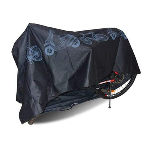 Planet Gates Black Outdoor Portable Waterproof Scooter Bike Motorcycle Rain Dust Cover Bicycle Protect Gear Cycling Bicycle Accessories