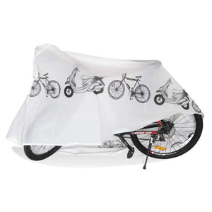 Planet Gates Black Outdoor Portable Waterproof Scooter Bike Motorcycle Rain Dust Cover Bicycle Protect Gear Cycling Bicycle Accessories