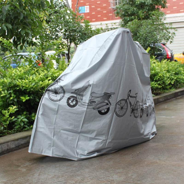 Planet Gates Black Outdoor Portable Waterproof Scooter Bike Motorcycle Rain Dust Cover Bicycle Protect Gear Cycling Bicycle Accessories