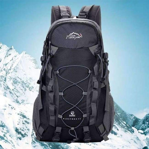 Planet Gates Black Outdoor Sports Bag 40L Mountaineering Backpack Functional Men Women Bag Bolsas Femininas Hiking traveling Bag