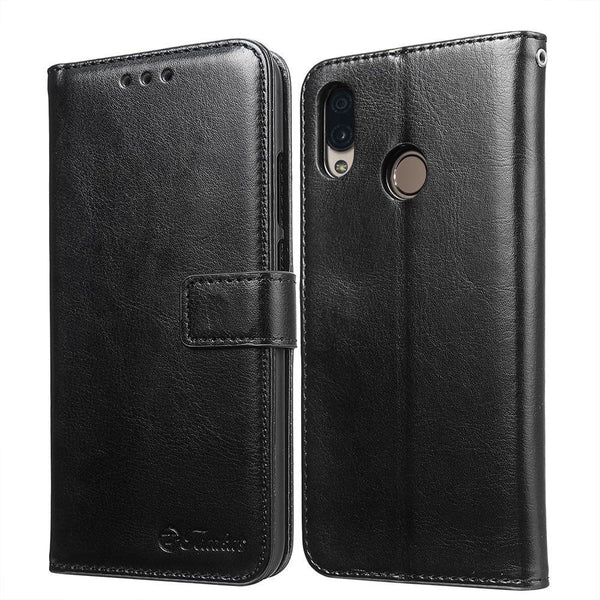 Planet Gates Black / P20 Lite TOMKAS Wallet Case For HUAWEI P20 Lite Flip Coque Leather With Stand Phone Bag Case Cover For Huawei P20 Lite Cases P20 P20 Pro