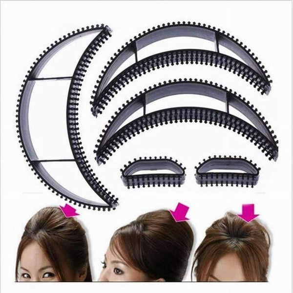 Planet Gates Black Personal care series DIY big happie hair bumpits magic hair styling comb as inserts comb hairdresser fashion styling tool.