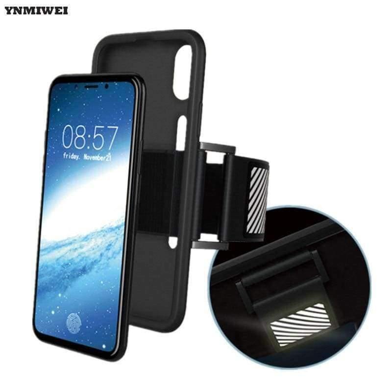 Planet Gates Black Phone Arm Band For iPhone X Fundas 5.8'' Multi-used Armband Phone Case Arm Phone Holder For Runing Cycling Hiking