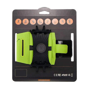 Phone Holder 180 Degree Rotatable With Earbud Holder Sweatproof Arm Bag For 4 To 6 Inch Smartphone For Iphone 6 7 8