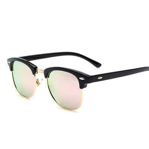 Planet Gates Black pink Classic Semi-Rimless Sunglasses Men's Women 2021 Square Polarized Sun glasses Men Oculos De Sol Gafas UV400 Retro Eyewear