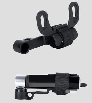 Planet Gates Black Portable Mini Bicycle Pump Aluminum Alloy Cycling Hand Air Pump AV/FV Ball Tire Inflator MTB Mountain Bike Pump