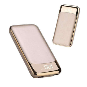 Planet Gates Black Portable Power Bank 30000mAh External Battery Charger Mobile Phone Charger Universal 2 USB Powerbank for iphone8 X 18650