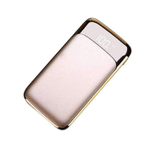 Planet Gates Black Portable Power Bank 30000mAh External Battery Charger Mobile Phone Charger Universal 2 USB Powerbank for iphone8 X 18650