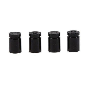 POSSBAY Black Car Wheel Air Valve Caps Auto Motorcycle Airtight Tyre Tire Valve Cap Cover Accessories Parts for Ford VW BMW