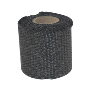 Planet Gates Black PQY - 50mm 1Meter Performance Exhaust Tape Manifold Downpipe Insulating Heat Wrap 2" inch PQY1901