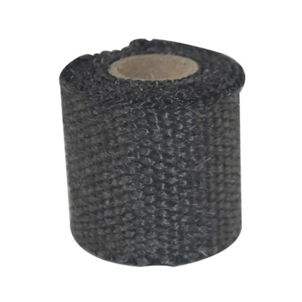 Planet Gates Black PQY - 50mm 1Meter Performance Exhaust Tape Manifold Downpipe Insulating Heat Wrap 2" inch PQY1901