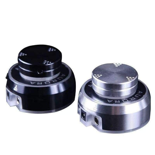 Planet Gates Black Professional Aurora Tattoo Power Supply with Power Adaptor for Coil & Rotary Tattoo Machines