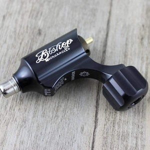 Planet Gates Black Professional Bishop Style Rotary Tattoo Machine Permanent Makeup Tattoo Machine Supply Wholesale (Not included Grip)