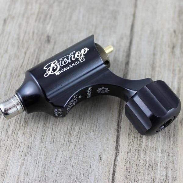 Planet Gates Black Professional Bishop Style Rotary Tattoo Machine Permanent Makeup Tattoo Machine Supply Wholesale (Not included Grip)