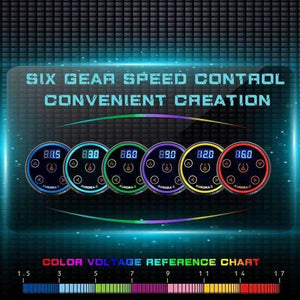 Planet Gates Black Professional Mini Critical AURORA II LCD Tattoo Power Supply with Power Adaptor for Coil & Rotary Tattoo Machines