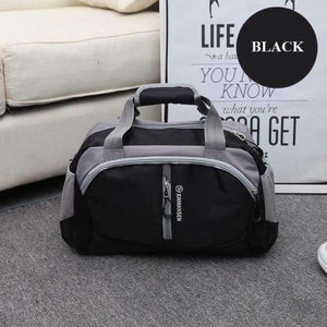 Planet Gates Black Professional Nylon Waterproof Sports Gym Bag women Men for the gym Fitness Training Shoulder handbags Bag yoga Bag Luggage