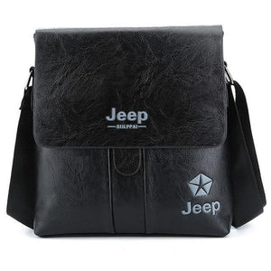 Planet Gates black PU leather men shoulder bag with solid cover men leather messenger bag men shoulder bag for fashion men bags