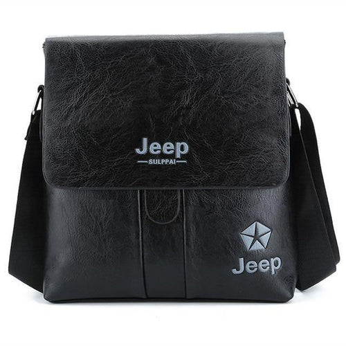 Planet Gates black PU leather men shoulder bag with solid cover men leather messenger bag men shoulder bag for fashion men bags