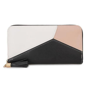 Planet Gates Black PU Women Wallet Best Design High Quality Fashion Wallet Female Girls Phone Pocket Purse Card Holder Long Clutch Coin Purse