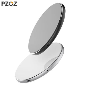 Planet Gates Black PZOZ 7.5W QI Wireless Charger adapter phone usb Fast Charging Pad For iphone X 8 plus Samsung S9 S8 S7 Note 8 xiaomi mi mix 2s