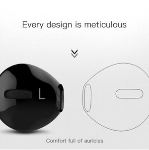 Planet Gates Black PZOZ Bass Earphone 3.5mm Wired control Headset With Mic In-Ear sport earbud earphones mini For iphone xiaomi Samsung Huawei MP3