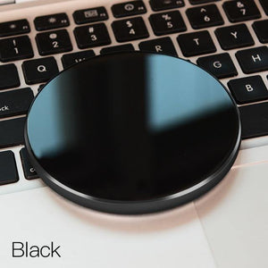 Planet Gates Black PZOZ Qi Wireless charger USB Charger Fast Charging Phone Adapter for iphone X 8 Plus Xs Samsung S9 S8 note 9 8 xiaomi mi mix 2s