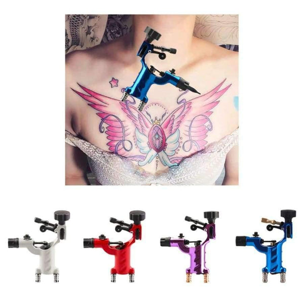 Planet Gates Black Quality Dragonfly Rotary Tattoo Machine Professional Shader And Liner Assorted Tatoo Motor Gun Kits Supply