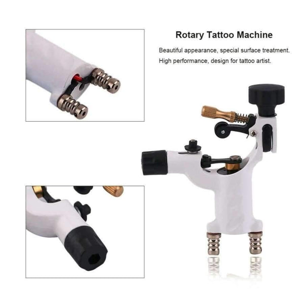 Planet Gates Black Quality Dragonfly Rotary Tattoo Machine Professional Shader And Liner Assorted Tatoo Motor Gun Kits Supply