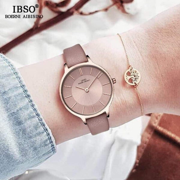 Planet Gates Black Quartz Watch Women Genuine Leather Women Watches  Luxury Ladies Watch Montre Femme