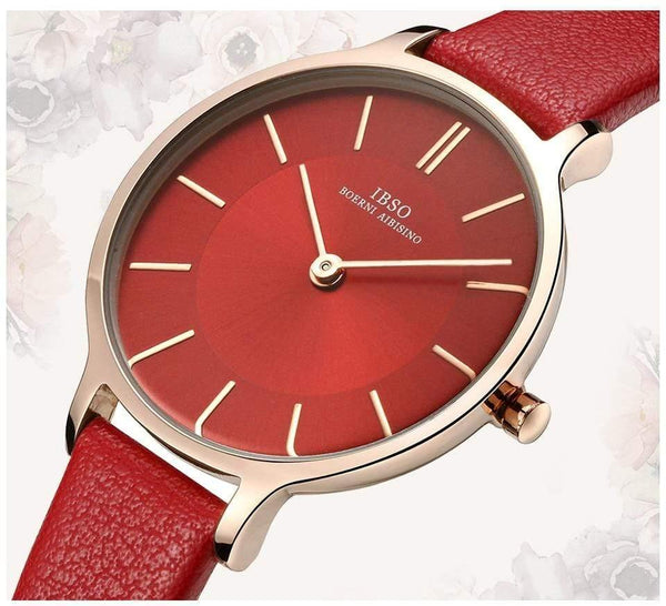 Planet Gates Black Quartz Watch Women Genuine Leather Women Watches  Luxury Ladies Watch Montre Femme