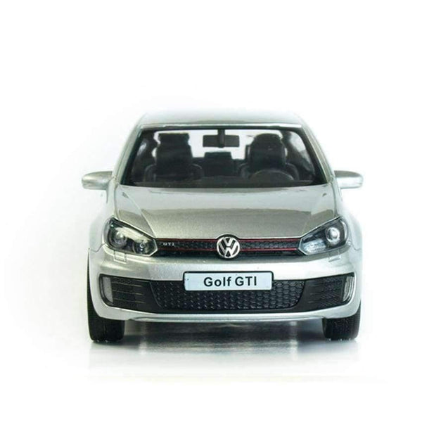 Planet Gates Black R Golf GTI 1:36 Toy Vehicles Alloy Pull Back Mini Car Replica Authorized By The Original Factory Model Toys Acousto-optic Kids
