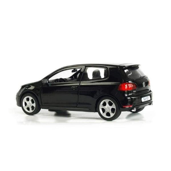 Planet Gates Black R Golf GTI 1:36 Toy Vehicles Alloy Pull Back Mini Car Replica Authorized By The Original Factory Model Toys Acousto-optic Kids