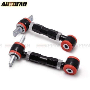Planet Gates black RACING REAR ADJUSTABLE CAMBER ARMS KIT FOR 88-01 Honda CIVIC AF-CA1029TZLG