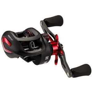 Planet Gates Black Red 7.6 / 8 / Left Hand Phantom X Baitcasting Reel Multicolor 3 Gear Ratios Low Profile Fishing Reel Carbon Reel Handle 8.1kg Drag Ultra Smooth