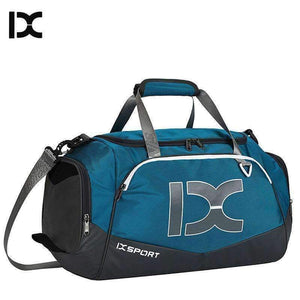 Planet Gates black red Dry Wet Gym Bags For Fitness Travel Shoulder Bag Handbag Waterproof Sports Shoes Women Men Sac De Sport Training XA473WA