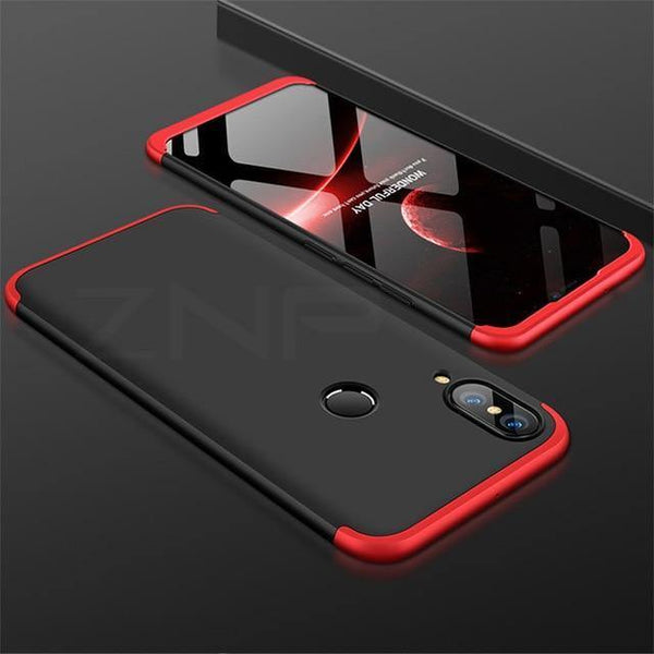 Planet Gates Black-Red / For Huawei P20 ZNP 360 Degree PC Matte Protective Phone Case For Huawei P20 Pro P20 Lite Full Cover Shockproof Shell For Huawei P20 Plus Cases