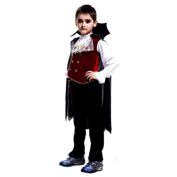 Planet Gates Black Red / L Toddler anime vampire queen fancy dress Costumes halloween costumes for boys girls kids vampire Carnival Party Cosplay fantasia