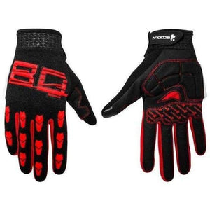 Planet Gates Black red / M Gym Gloves Men Women Body Building Full Finger Fitness Gloves An-slip Weight Lifting Sports Training Fingerless Gloves