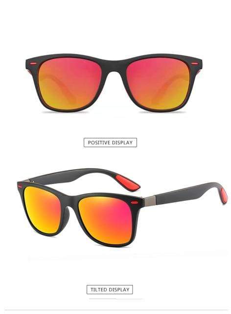 Planet Gates Black Red Mirror Retro Mens Womens Polarized Sunglasses Eyewear Shades Driving Holiday Fashion Best Price! Outdoor Unisex Vintage High Quality