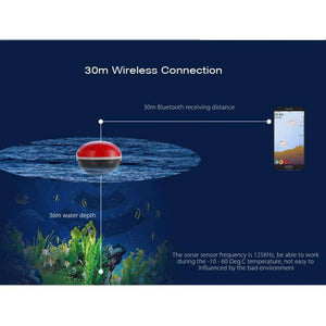 Planet Gates black red Phone Fish Finder Wireless Sonar Fish Finder Sea Lake Fishing Detect iOS Android App Findfish Smart Sonar Echo Sounder