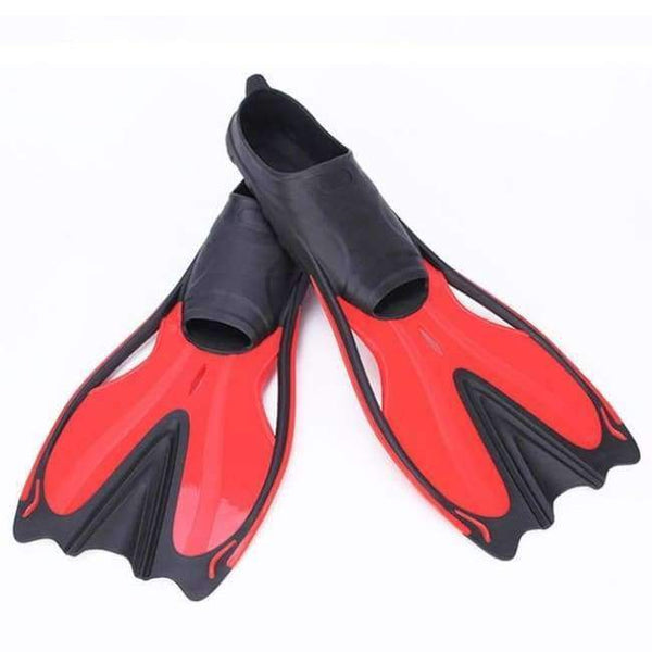 Planet Gates black red / XS Swimming Fins Adult Snorkeling Foot Flippers KIDS Diving Fins Beginner Swimming Equipment Portable Adult & kids diving Flippers