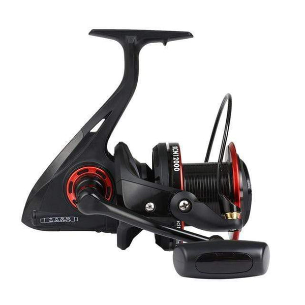 Planet Gates Black Reel / 12 / 12000 Series Long Shot Spinning Fishing Reel 12+1BB High Speed 4.6:1 25KG Max Drag Fish Reels Trolling Surf Metal Spoon Moulinet Peche