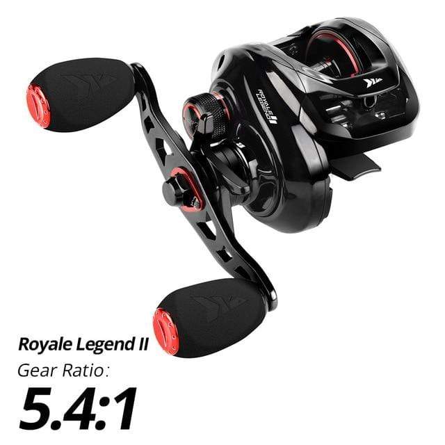 Planet Gates Royale Legend II & GT Baitcasting Reel 7.2:1 5.4:1 Gear Ratio Reel  Freshwater Aluminum Spool 8 KG Drag Fishing Coil