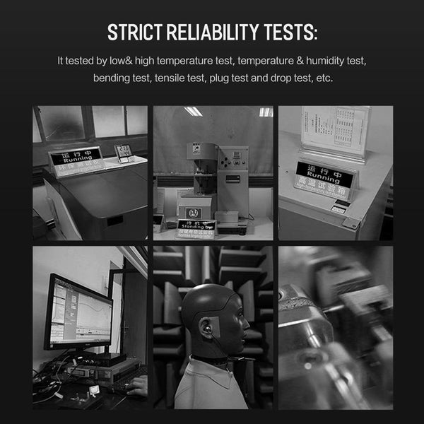 Planet Gates black ROCK Bluetooth 4.2 Wireless Earphone, Torch Series In-Ear with Microphone HiFi Bluetooth Earphone