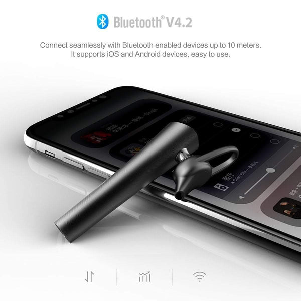 Planet Gates Black ROCK Mini Bluetooth Earphone Wireless In-Ear Stereo Earphones Fone de ouvido  Buds For iPhone Android
