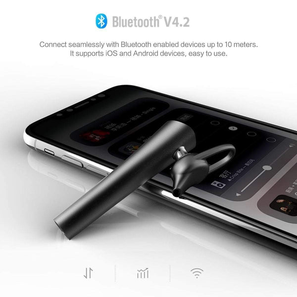 Planet Gates Black ROCK Mini Bluetooth Earphone Wireless In-Ear Stereo Earphones Fone de ouvido  Buds For iPhone Android